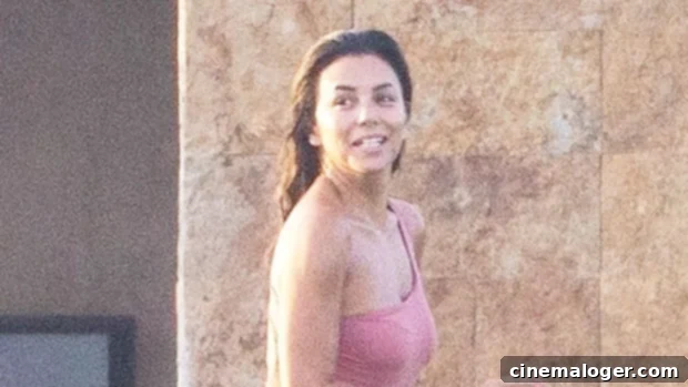 Eva Longoria, 46, Wows In White One-Piece Swimsuit On Holiday 1 featured 4387221