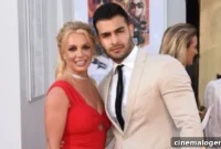 Britney Spears Sizzles in Tight Blue Mini Dress for Date Night with Sam Asghari
