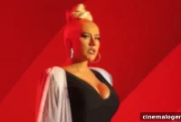 Christina Aguilera Dazzles Hollywood Bowl in Plunging Black