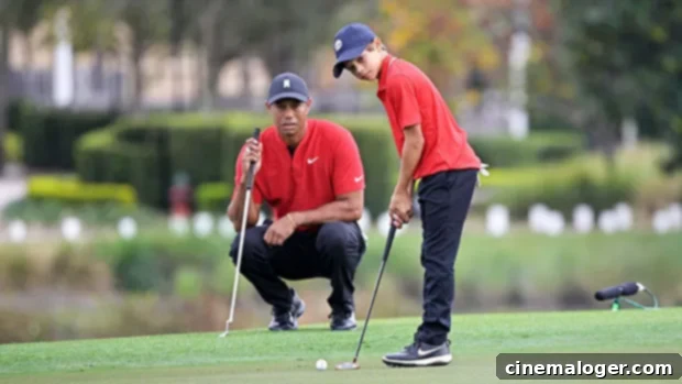 New Series Reveals Tiger Woods' Emotional Reaction To Son Charlie, 12, Playing Golf 1 featured 4480629