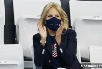 Jill Biden Rocks American Flag Tee for Team USA in Tokyo