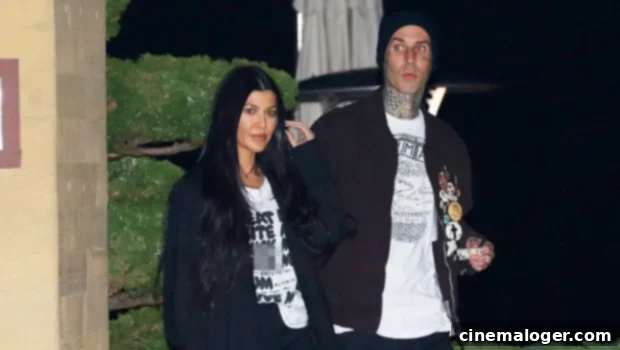 Travis Barker's Flirty Frame: Kourtney Kardashian's Hair-Only Reveal 1 featured 4490754