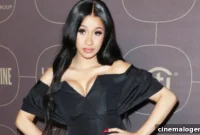 Cardi B Stuns In LBD Flaunting Baby Bump Ahead of Second Child