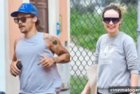 Harry Styles’ Biceps Pop Post-Gym With Olivia Wilde