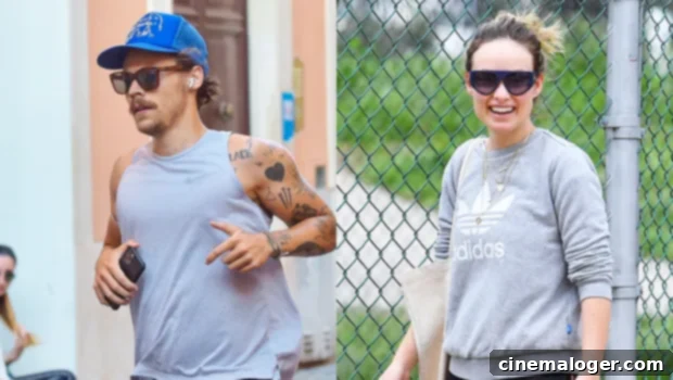 Harry Styles' Biceps Pop Post-Gym With Olivia Wilde 1 featured 4494560