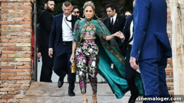 Jennifer Lopez's Royal Grandeur at D and G Venice 1 featured 4505739