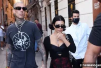 Kourtney Kardashian Connects With Travis Barker’s Daughters at Poosh Bash