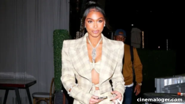 Lori Harvey Rocks Plaid Crop Top and Skirt for Solo Night 1 featured 4538724