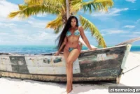 Ashanti Kicks Off 41st Birthday in Bahamas Flaunting White Bikini