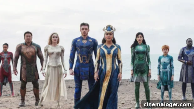 Eternals: A Dazzling Marvel Spectacle With Narrative Clutter, Led by Jolie's Luminescence 1 featured 4573778