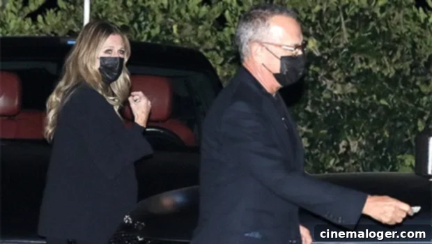 Tom Hanks, Rita Wilson & Son Truman Enjoy Rare Family Dinner 1 featured 4588595
