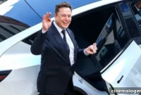 Elon Musk Beaming Beside His Spitting-Image Son at TIME Event