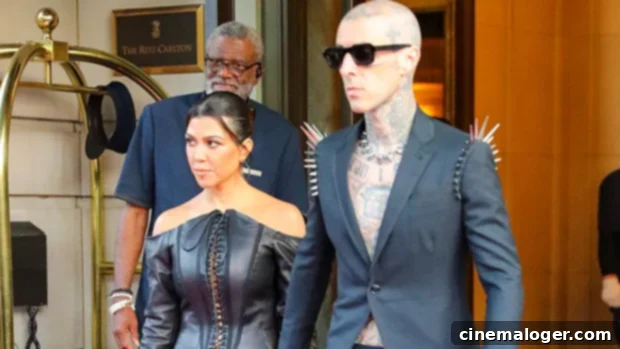 Kourtney Kardashian Rocks The Drums Like Travis Barker In Studio 1 featured 4605282