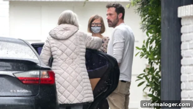 Ben Affleck and Daughter Violet Bid Sweet Farewell to Grandma 1 featured 4608955