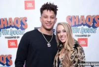 Brittany Matthews Drenches Crowd In Champagne After Patrick Mahomes’ Victory