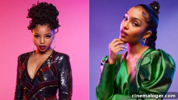 Grownish Stars Yara Shahidi and Chloe Bailey Discuss Zoey's Love Triangle and Jazz's Role 1 featured 4630159