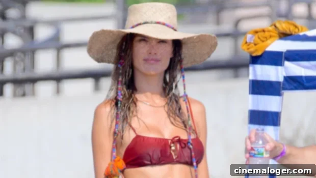 Alessandra Ambrosio Stuns in Bikini Bottoms for Beach Photoshoot 1 featured 4640549