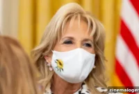 Jill Biden’s Sunflower Mask for Ukraine Ignites Twitter Praise