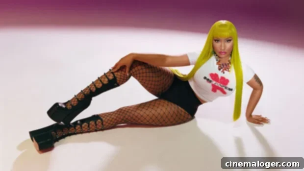 Nicki Minaj Flaunts Fishnets Bright Yellow Hair in Marc Jacobs Spring 2022 Campaign 1 featured 4664708