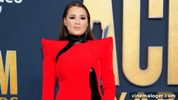 Gabby Barrett Stuns in a Fiery Red Dress and Black Latex Pants at the ACM Awards 1 featured 4668146