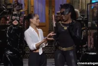 Catwomen Kate McKinnon and Ego Nwodim Crash Zoe Kravitz SNL Monologue