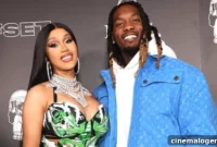 Cardi B And Offset Match In $600 Burberry Supreme Jackets For Steamy Date Night
