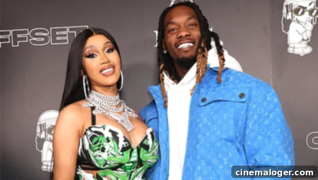Cardi B And Offset Match In $600 Burberry Supreme Jackets For Steamy Date Night 1 featured 4677857