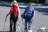 Moonlighting Legend Cybill Shepherd, 72, Steps Out Casual In Tank Top And Jeans With Her Trio Of Dogs