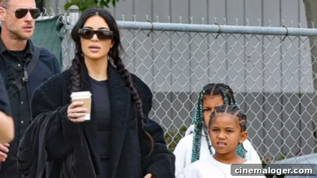 Kim Kardashian's Pitchside Love: Cuddles for North & Chicago, Cheers for Saint 1 featured 4695575