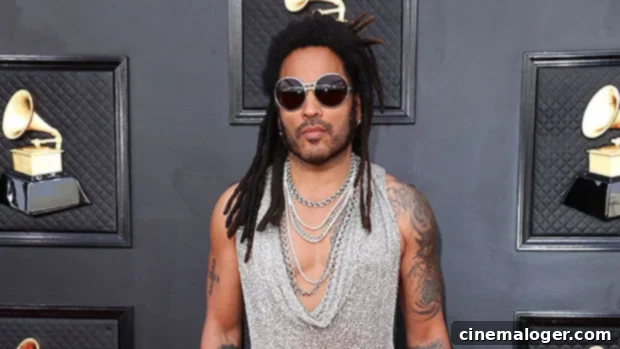 Lenny Kravitz Sparkles in Mesh Tank and Towering Heels at the Grammys 1 featured 4695674