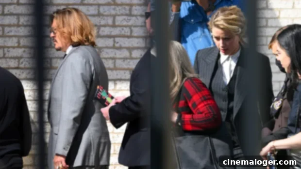 Johnny Depp And Amber Heard Arrive For $50 Million Defamation Trial Kickoff 1 featured 4703500