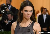 Kendall Jenner Unveils Bold Met Gala Look: Sheer Top, Volume Skirt, And Striking Bleached Brows
