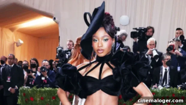 Normani Stuns In Black Crop Top And Skirt At 2022 Met Gala 1 featured 4723483