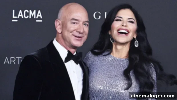 Lauren Sanchez Wows in Plunging Sequins, Steps Out With Jeff Bezos At Benefit Gala 1 featured 4731312