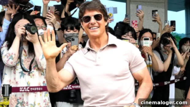 Cruise Delights South Korean Fans With Biceps Flex For Top Gun Maverick 1 featured 4770138