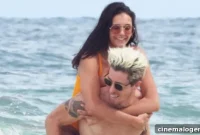 Nina Dobrev Sizzles in Red Bikini Jet Skiing With Shawn White in Maldives