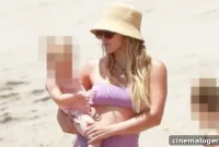 Hilary Duff’s Sizzling July 4th: Strapless Bikini Beach Day with Kids