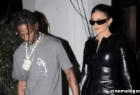 Kylie Jenner Channels ‘The Matrix’ in PVC Minidress for Travis Scott Date