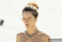 Alessandra Ambrosio Flaunts Daring Green Bikini Style in Montenegro