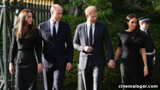First Photos: Harry and Meghan Reunite with William and Kate to Mourn Queen 1 featured 4838869