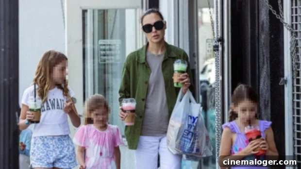 Gal Gadot & Her Girls Beat the Heat with Iced Drinks 1 featured 4868988