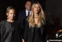 Richie Sisters Twin in Black for Bachelorette Bash