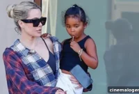 Dream Kardashian, 5, and True Thompson, 4, Sport Adorable Cat Face Paint on Halloween Outing with Khloe