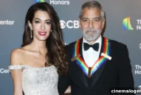 Amal Clooney Dazzles in Silver at Kennedy Center Honors
