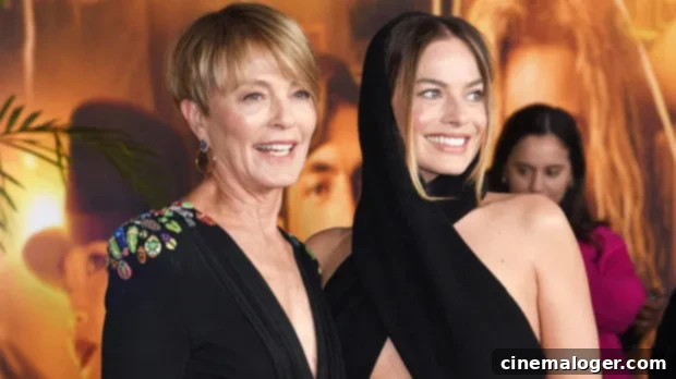 Double Take Margot Robbie and Look-Alike Mom Sparkle at Babylon Premiere 1 featured 4987438