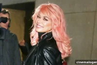 Shania Twain Rocks Pink Hair, Strolls NYC Hand-in-Hand With Husband Frederic