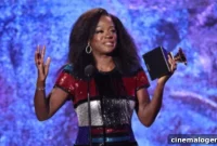 Viola Davis Shines Bright in Multi-Color Gown, Crowned EGOT Winner at Grammys