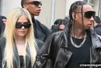 Avril Lavigne and Tyga Step Out in Matching Leather, Confirming PFW Romance