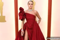 Cara Delevingne’s Oscars Slit Gown Channels Angelina Jolie’s Legendary Leg
