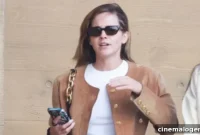 Emma Watson Rocks Leather Mini Skirt on Malibu Shopping Trip